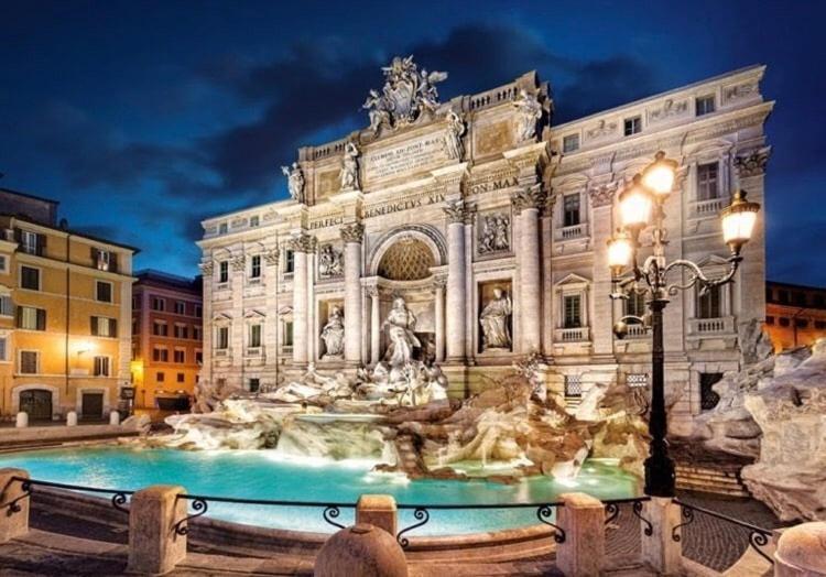 Trevi Fountain Modern Loft Apartment Rom Exteriör bild